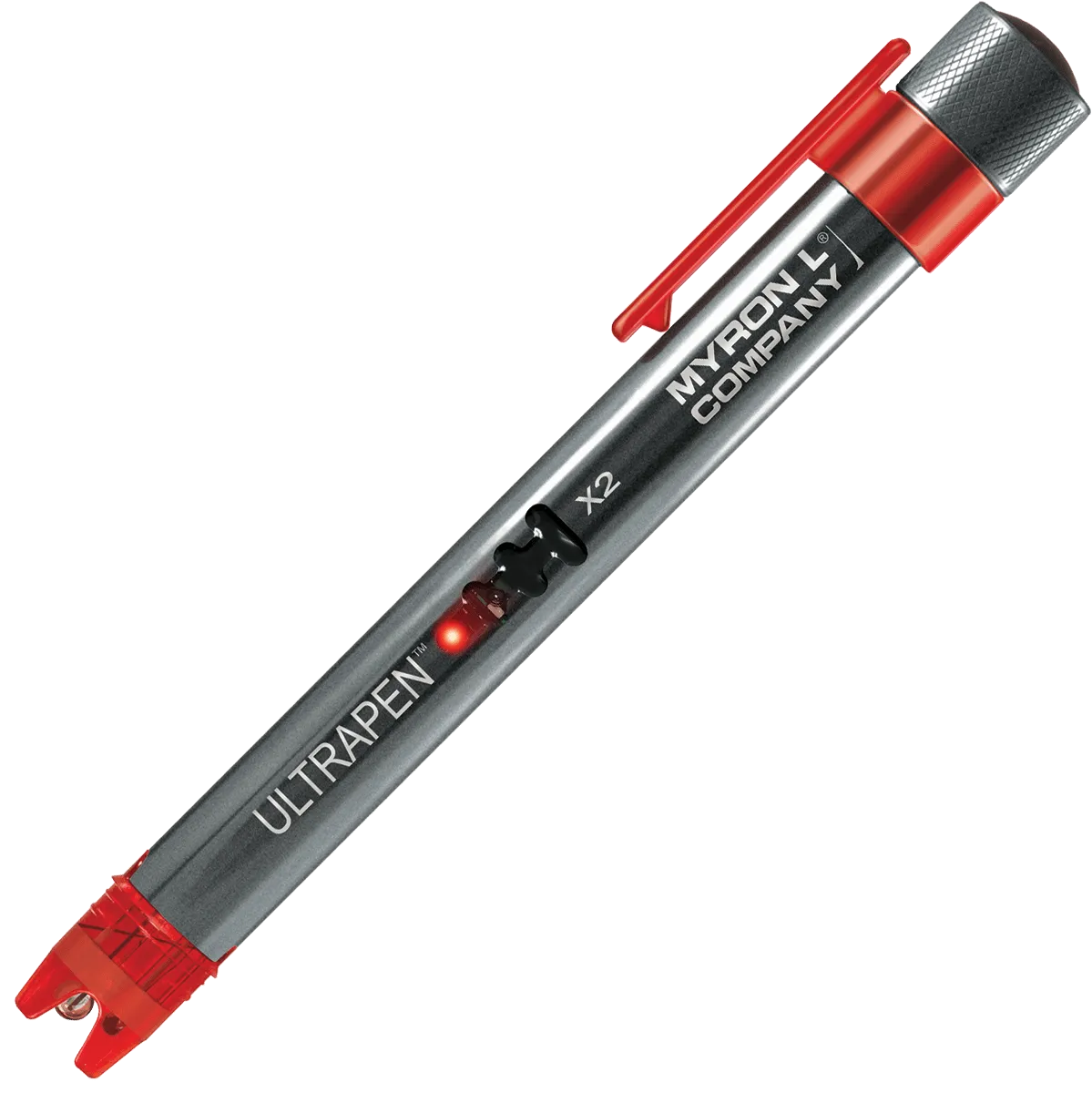 <h3><strong>ULTRAPENx2™ PTBT2 Specifications:<br></strong></h3>
<table>
<tbody>
<tr>
<td>System Requirements:</td>
<td>Myron L<sup>®</sup> Company PTBTX2™ App: Apple iOS 10.0 or later; Android OS 7.0 or later</td>
</tr>
<tr>
<td>Measurement Range:</td>
<td>0.00 – 14.00 pH; Temperature: 0°-71°C / 32-160°F</td>
</tr>
<tr>
<td>Accuracy (After Wet Calibration):</td>
<td>± 0.01 pH; Temperature: ± 0.1ºC</td>
</tr>
<tr>
<td>Repeatability:</td>
<td>± 0.01 pH; Temperature: ± 0.1ºC / ± 0.1ºF</td>
</tr>
<tr>
<td>Resolution:</td>
<td>0.01 pH; Temperature: 0.1ºC / ºF</td>
</tr>
<tr>
<td>Time to Reading Stabilization:</td>
<td>10 – 30 Seconds</td>
</tr>
<tr>
<td>Power Consumption:</td>
<td>Active Mode: 30 – 140 mA, Sleep Mode: 2 µA</td>
</tr>
<tr>
<td>Temperature Compensation:</td>
<td>Automatic to 25ºC</td>
</tr>
<tr>
<td>Physical Dimensions:</td>
<td>17.15 cm L x 1.59 cm D or 6.75 in. L x .625 in. D</td>
</tr>
<tr>
<td>Weight:</td>
<td>54 g or 1.94 oz</td>
</tr>
<tr>
<td>Case Material:</td>
<td>Anodized Aircraft Aluminum with Protective Coating</td>
</tr>
<tr>
<td>Battery Type: </td>
<td>One N type, Alkaline 1.5 V</td>
</tr>
<tr>
<td>Calibration Standard Solution:</td>
<td>4.0 pH, 7.0 pH, 10.0 pH</td>
</tr>
<tr>
<td>Operating/Storage Temperature:</td>
<td>0 – 55ºC / 32 – 131ºF</td>
</tr>
<tr>
<td>Water Resistance:</td>
<td>IP67 and NEMA 6</td>
</tr>
<tr>
<td>EN61236-1: 2006 – Annex A: 2008; </td>
<td>Electrostatic discharge to case of instrument may cause PTBT2 to spontaneously
<p> </p>
<p>power on. In this case, the PTBT2 will power off after several seconds</p>
</td>
</tr>
<tr>
<td>FCC ID: T7VPAN17</td>
<td>The Bluetooth transceiver device meets the requirements for modular transmitter
<p> </p>
<p>approval as detailed in FCC Public Notice DA00-1407.</p>
</td>
</tr>
<tr>
<td>Canada (IC), license:
<p> </p>
<p>IC: 216Q-PAN17</p>
</td>
<td>The Bluetooth transceiver device meets the requirements for modular transmitter
<p> </p>
<p>approval as detailed in RSS-GEN. </p>
</td>
</tr>
</tbody>
</table>