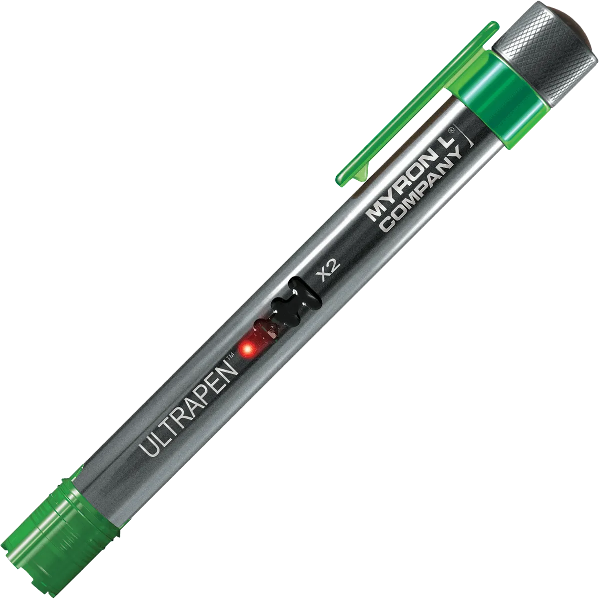 <h3><strong>ULTRAPENx2™ PTBT5 Specifications:</strong></h3>
<table>
<tbody>
<tr>
<td>System Requirements:</td>
<td>Myron L<sup>®</sup> Company PTBTX2TM App: Apple iOS 10.0 or later; Android OS 7.0 or later.</td>
</tr>
</tbody>
</table>
<h3> </h3>
<table>
<tbody>
<tr>
<td><strong>Specifications</strong></td>
<td>DO Concentration</td>
<td>DO Saturation</td>
<td>Temperature</td>
</tr>
<tr>
<td>Ranges</td>
<td>0-20 ppm</td>
<td>0-200%</td>
<td>0 – 71°C / 32 – 160°F</td>
</tr>
<tr>
<td>Accuracy<span style="font-weight: 400;"><sup>1</sup></span></td>
<td>± 0.2 ppm or ± 2% of the reading, whichever is greater (up to 40ºC)</td>
<td>0.0% to ≤ 100.0%: ± 20 counts; >100%: ± 2% of the reading.</td>
<td>± 0.1°C</td>
</tr>
<tr>
<td>Resolution</td>
<td>0.01 ppm</td>
<td>0.1%</td>
<td>0.1°C/F</td>
</tr>
</tbody>
</table>
<h3> </h3>
<table>
<tbody>
<tr>
<td>Altitude Adjustment:</td>
<td>-2,000 ft. to 15,000 ft. in increments of 100 ft.</td>
</tr>
<tr>
<td>Salinity Adjustment:</td>
<td>0 – 50 ppt in increments of 1 ppt</td>
</tr>
<tr>
<td>Time to Reading Stabilization:</td>
<td>10 – 180 seconds</td>
</tr>
<tr>
<td>Calibration Methods:</td>
<td>1 or 2 Point; 0 ppm DO Calibration Solution, Air or Water</td>
</tr>
<tr>
<td>Operating/Storage Temperature:</td>
<td>0 – 55°C / 32 – 131°F</td>
</tr>
<tr>
<td>Power Consumption:</td>
<td>Active Mode: 30 – 140 mA, Sleep Mode: 2 µA</td>
</tr>
<tr>
<td>Temperature Compensation for Membrane Permeability:</td>
<td>Automatic</td>
</tr>
<tr>
<td>Physical Dimensions:</td>
<td>17.15 cm L x 1.59 cm D or 6.75 in. L x .625 in. D</td>
</tr>
<tr>
<td>Weight:</td>
<td>54 g or 1.94 oz.</td>
</tr>
<tr>
<td>Case Material:</td>
<td>Anodized Aircraft Aluminum with Protective Coating</td>
</tr>
<tr>
<td>Battery Type:</td>
<td>N type, Alkaline 1.5 V</td>
</tr>
<tr>
<td>Water Resistance:</td>
<td>IP67 and NEMA 6</td>
</tr>
<tr>
<td>EN61236-1: 2006 – Annex A: 2008; 1999/5/EC Annex III Electrostatic discharge to case of instrument may cause PT5 to spontaneously power ON. In this case, the PT5 will power OFF after several seconds.</td>
<td> </td>
</tr>
<tr>
<td> </td>
<td>WARNING! These products can expose you to chemicals including Di(2-ethylhexyl)phthalate (DEHP), which is known to the State of California to cause cancer and birth defects or other reproductive harm. For more information go to www.P65Warnings.ca.gov.</td>
</tr>
</tbody>
</table>
<p><sup>1</sup>Accuracy after Temperature Controlled, Full Calibration.</p>
<h3><strong>ULTRAPENx2™ PTBT5 Measurement Modes:</strong></h3>
<table>
<tbody>
<tr>
<td><strong>MODE</strong></td>
<td><strong>METHOD OF MEASUREMENT</strong></td>
</tr>
<tr>
<td><strong>Hold</strong></td>
<td>Displays real-time readings until stable or 3 minutes, whichever comes first, then displays final readings.</td>
</tr>
<tr>
<td><strong>LIVE</strong></td>
<td>Displays real-time readings continuously for up to 5 minutes.</td>
</tr>
</tbody>
</table>
<h3><strong>ULTRAPENx2™ PTBT5 Parameter Modes:</strong></h3>
<table>
<tbody>
<tr>
<td><strong>MODE</strong></td>
<td><strong>PARAMETER MEASURED</strong></td>
</tr>
<tr>
<td><strong>DO Default</strong></td>
<td>Display alternates between DO Concentration in ppm, DO Saturation in % and Temperature.</td>
</tr>
<tr>
<td><strong>DO Concentration</strong></td>
<td>Display alternates between DO Concentration in ppm and Temperature.</td>
</tr>
<tr>
<td><strong>DO Saturation</strong></td>
<td>Display alternates between DO Saturation in % and Temperature.</td>
</tr>
</tbody>
</table>